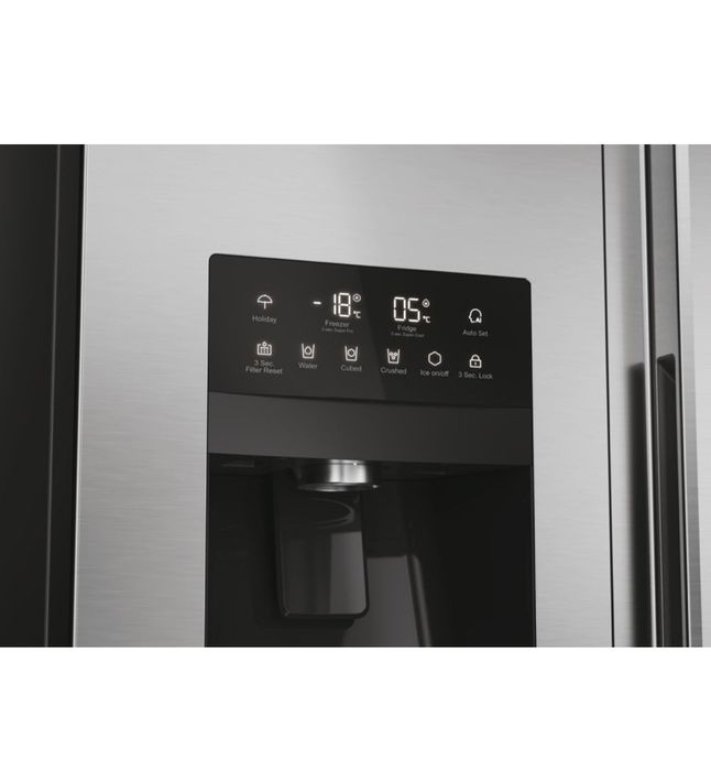 Frigider side by side Haier HSR5918DIMP No Frost Dozator apa Clasa D