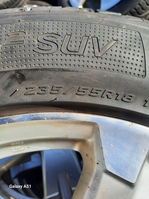 Ляти джанти с гуми за ТОЙОТА ,5×114.3, 18цола