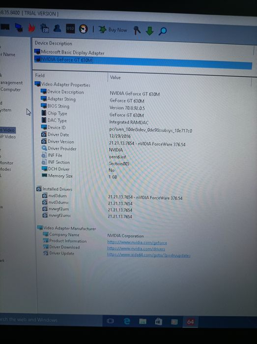 Laptop MD 98970 model p7624 i5 placa video dedicata 1gb cu 8 GB ram