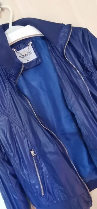 Geaca Jacheta dama RISSKIO Italy lucioasa shimmer marimea M impecabila