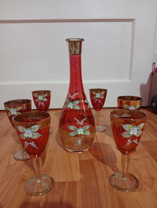 Set pahare rubin rusesc