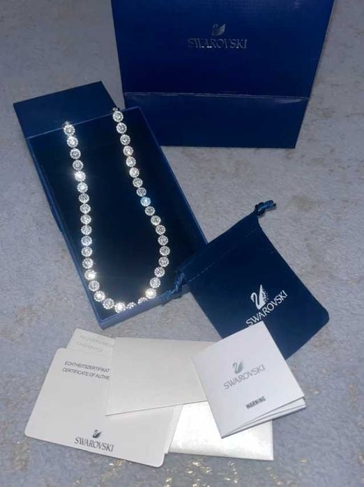 Colier Swarovski Angelic Argintiu - nou, în cutie