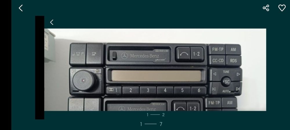 Becker радио Специал за Мерцедес