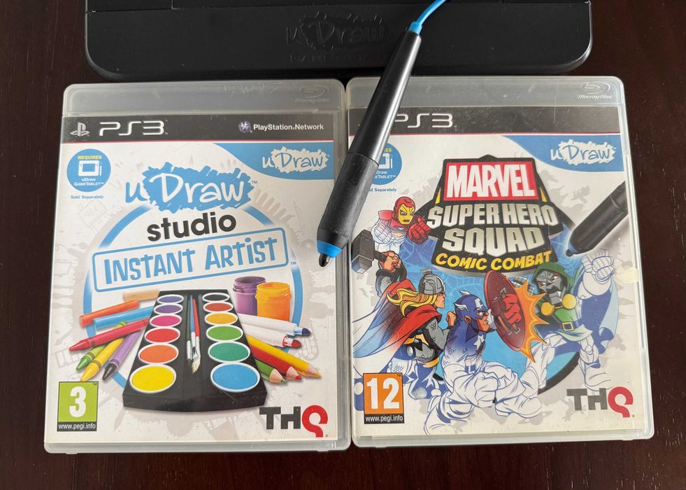 [ PS Move > uDraw Game Tablet + MARVEL за PlayStation 3