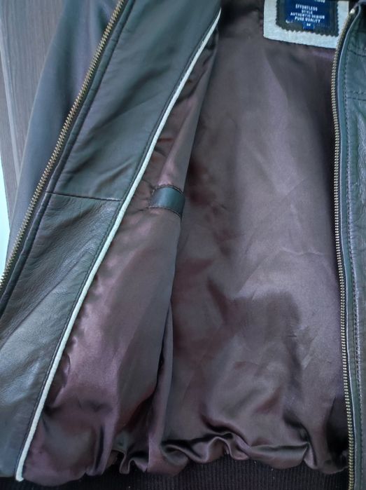 Том Tailor дамско кожено яке от естествена кожа