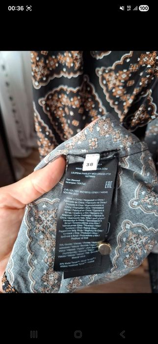 Rochie lungă tip kimono La Strada Unica