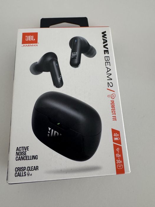 JBL Wave Beam 2 negru - NOU, SIGILAT
