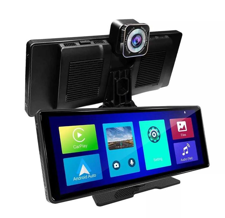 Преносим Carplay и Android Auto с DVR и AHD задна камера, 9888