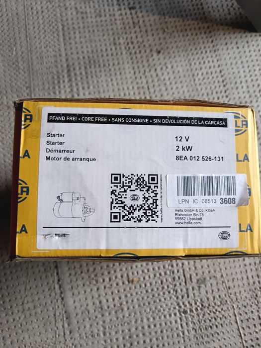 Electromotor Nou Hella Ford focus 2/ C-Max/S-Max/ Ford Mondeo IV TDCI