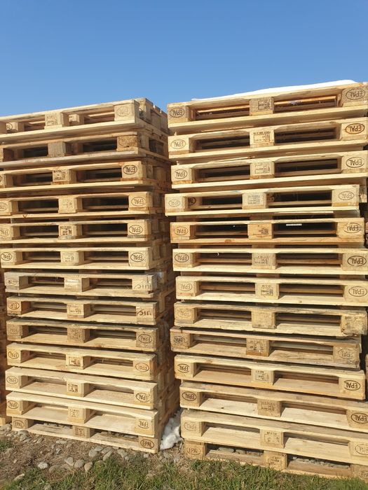 Vând paleti euro calitate 1 și calitate 2 avem cantități mari