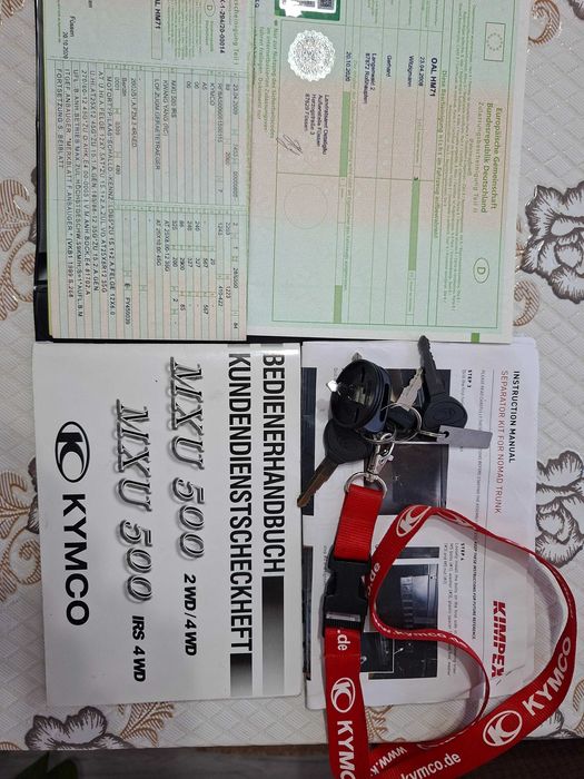 ATV Kymco MXU 500 4x4
