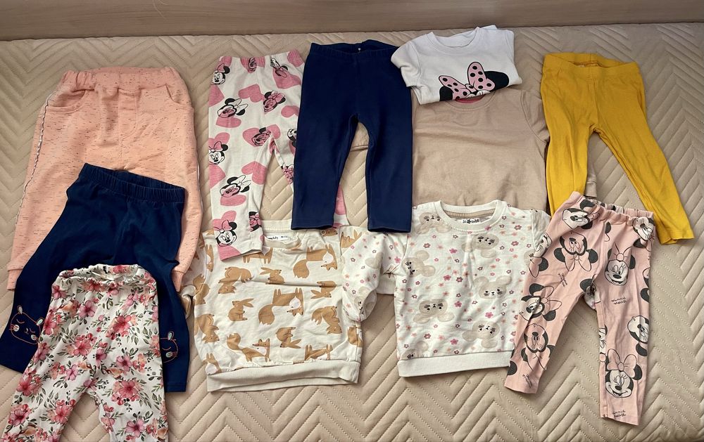 Дрехи за момиче размер 80 см