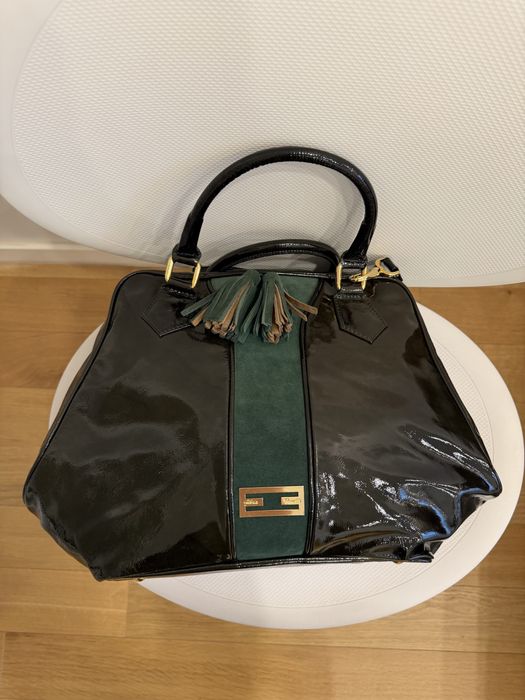 Geanta mare din piele naturala Gilda Tonelli Made in Italy, eleganta