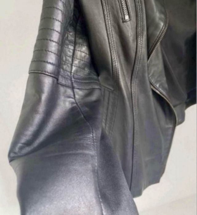 Куртка кожаная женская