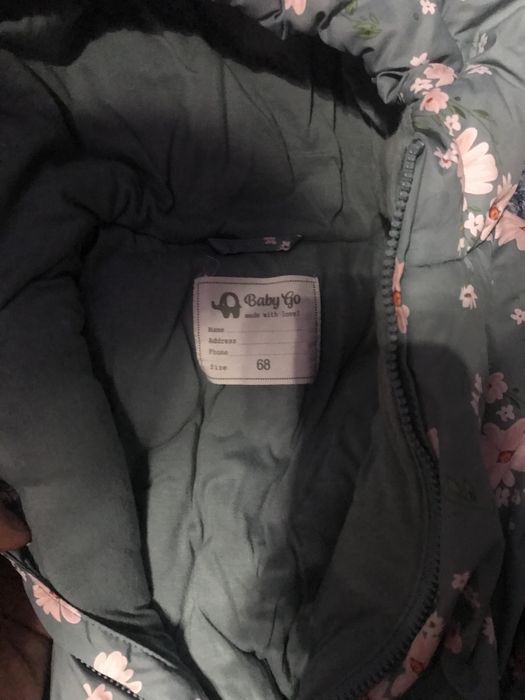 Продам зимний камбенизон для девочки