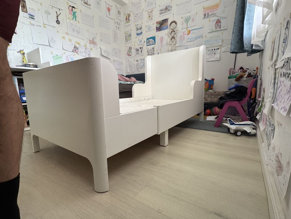 Pat extensibil copil, BUSUNGE 80 x200 cm DOAR CASH