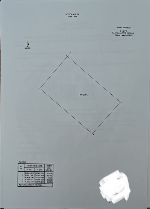 Teren extravilan de vanzare