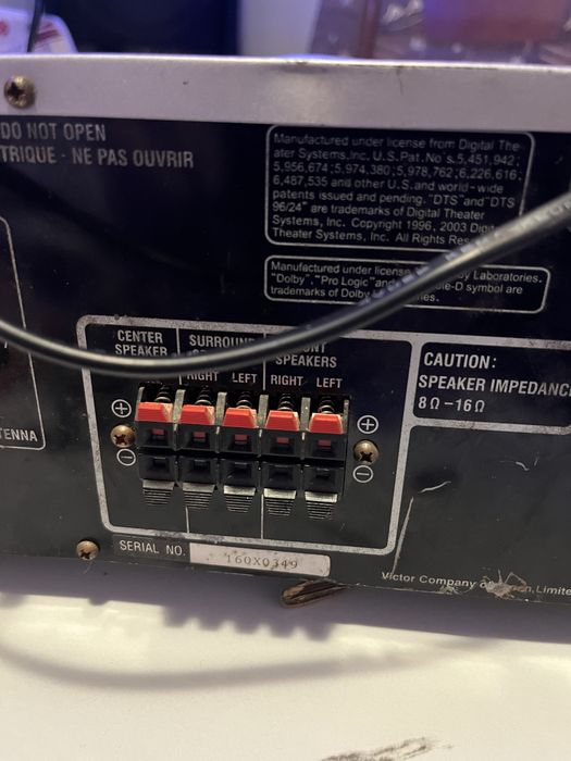 Vand amplificator JVC model 5052