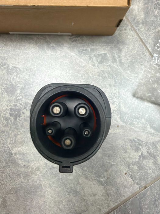 Адаптер преход  TAPE2 към TAPE1 AC 32A монофазен 3.5KW 7KW за Електромобили от САЩ Канада