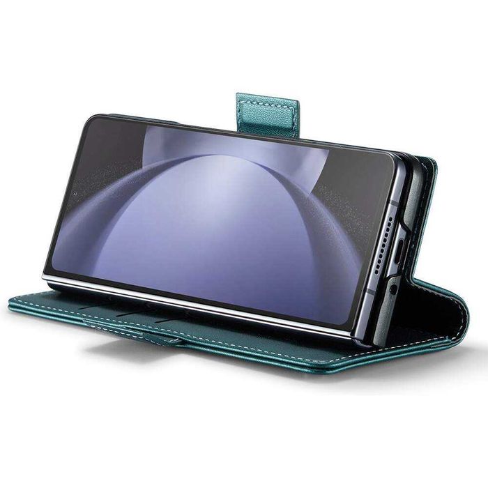 Husa premium flip piele+Folie SAMSUNG Galaxy Z Fold6 5G modele diferi