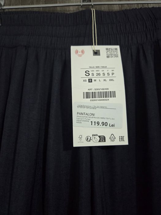 Pantaloni satinati