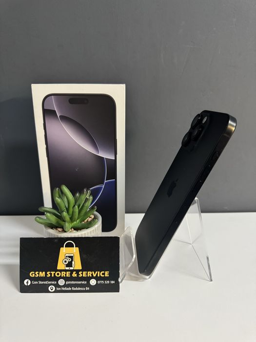 Iphone 16 Pro Max Black Titanium 512Gb 2 Ani Garantie Gsm Store&Servic