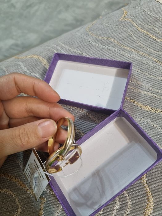 Золотые серьги, сережки