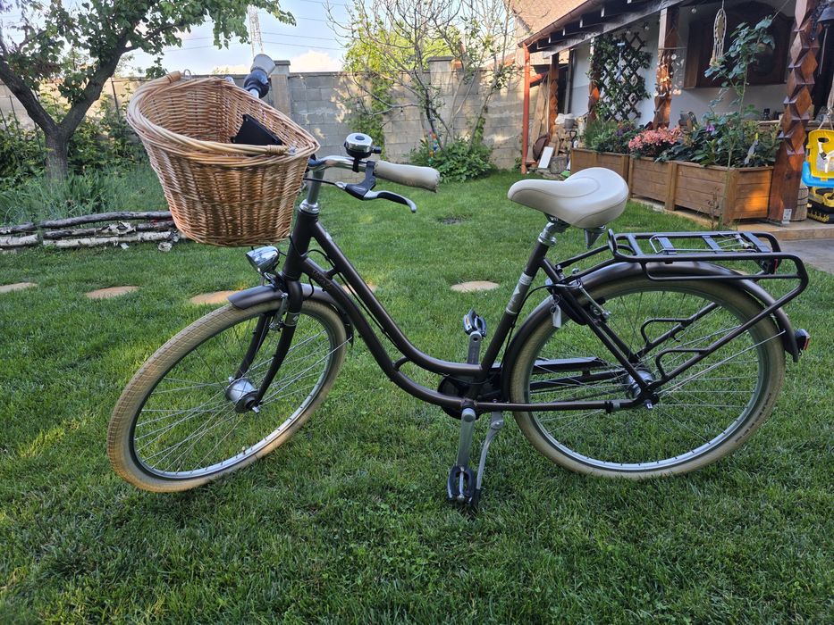 Bicicleta dama Hercules in stil vintage moderna