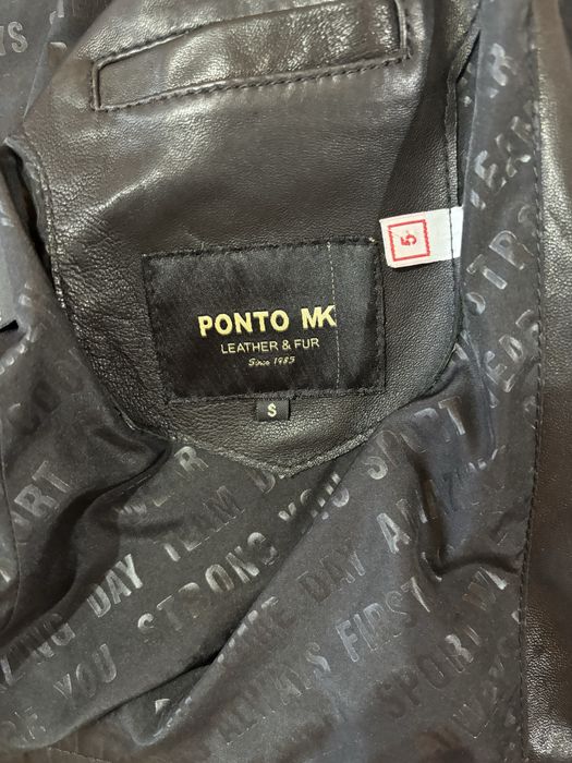 Дизайнерско кожено яке PONTO