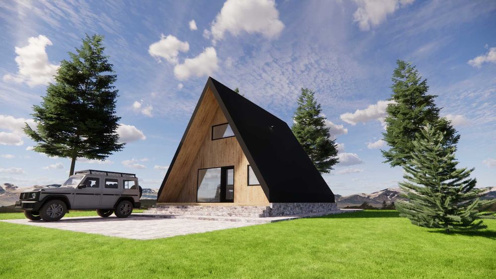 Proiectare Arhitectură Modernă nZEB | Case Parter, Vile, Duplex | Eficiență Energetică | Autorizatii de Construire