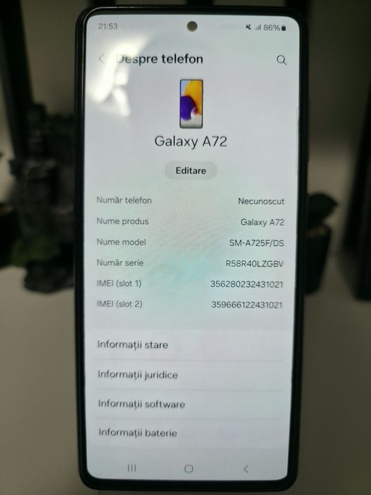 Samsung A72 full