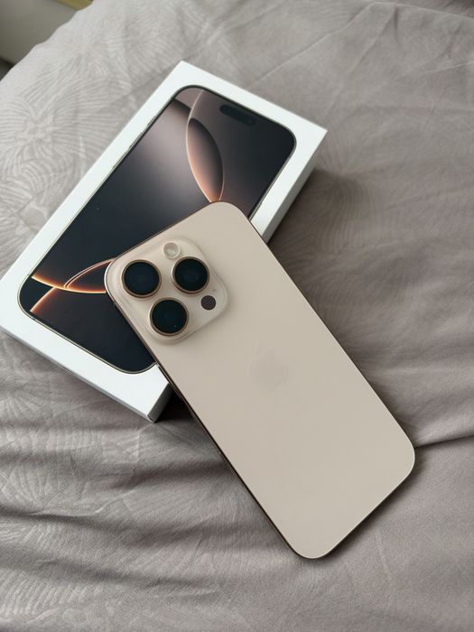 Iphone 16 pro desert titanium