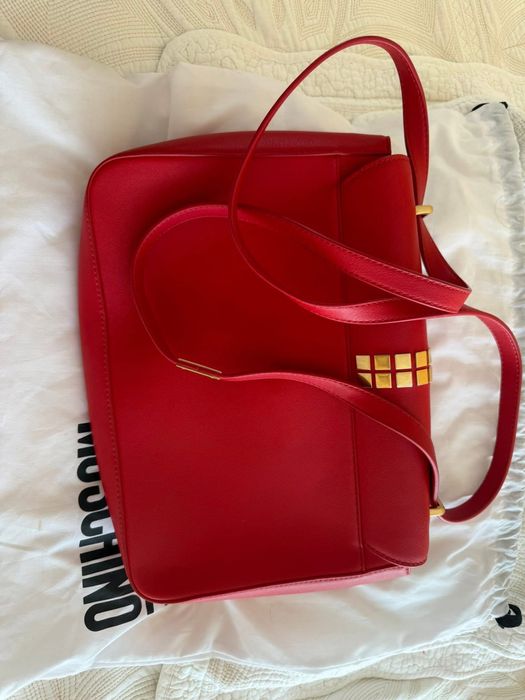 Червена Чанта Moschino