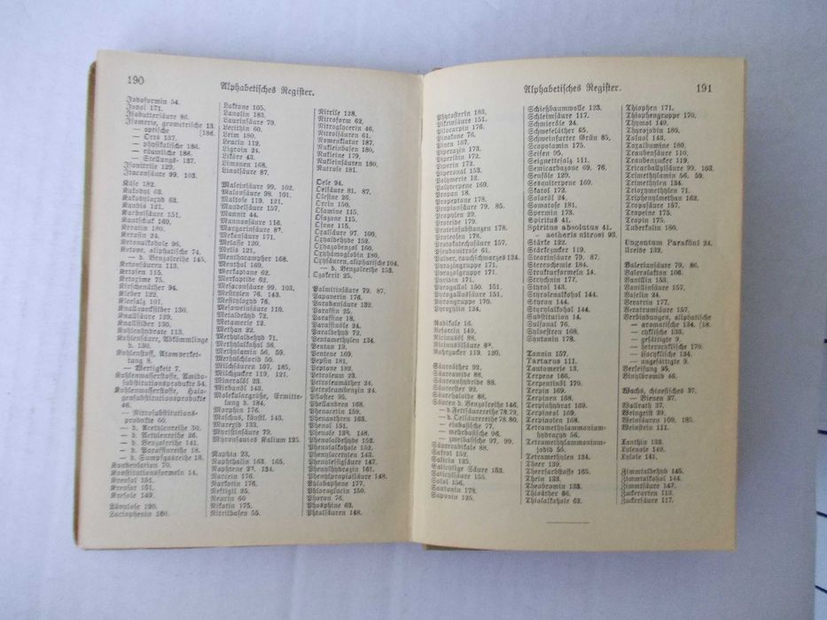 Carte veche de chimie 1898 in limba germana