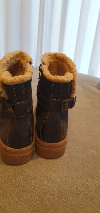 Ghete piele nabuc marime 36