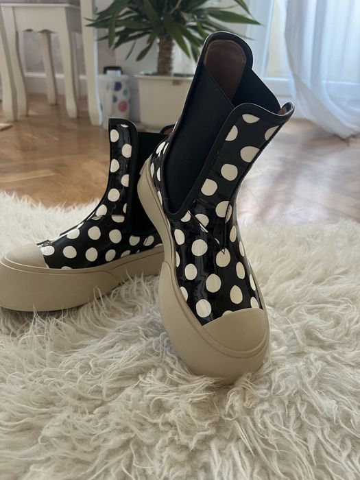 Боти Marni, естествена кожа