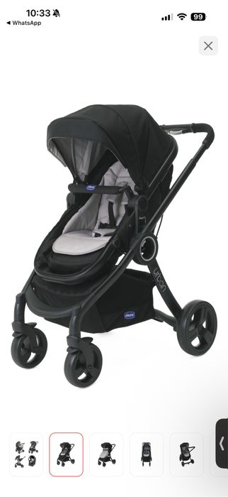 Коляска универсальная 3 в 1 Chicco Urban Plus
