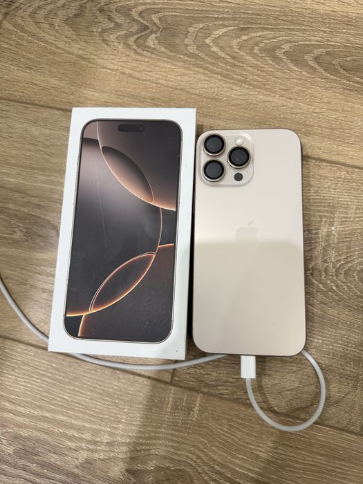Iphone 16 pro max - 256 gb, 96%, desert titanium
