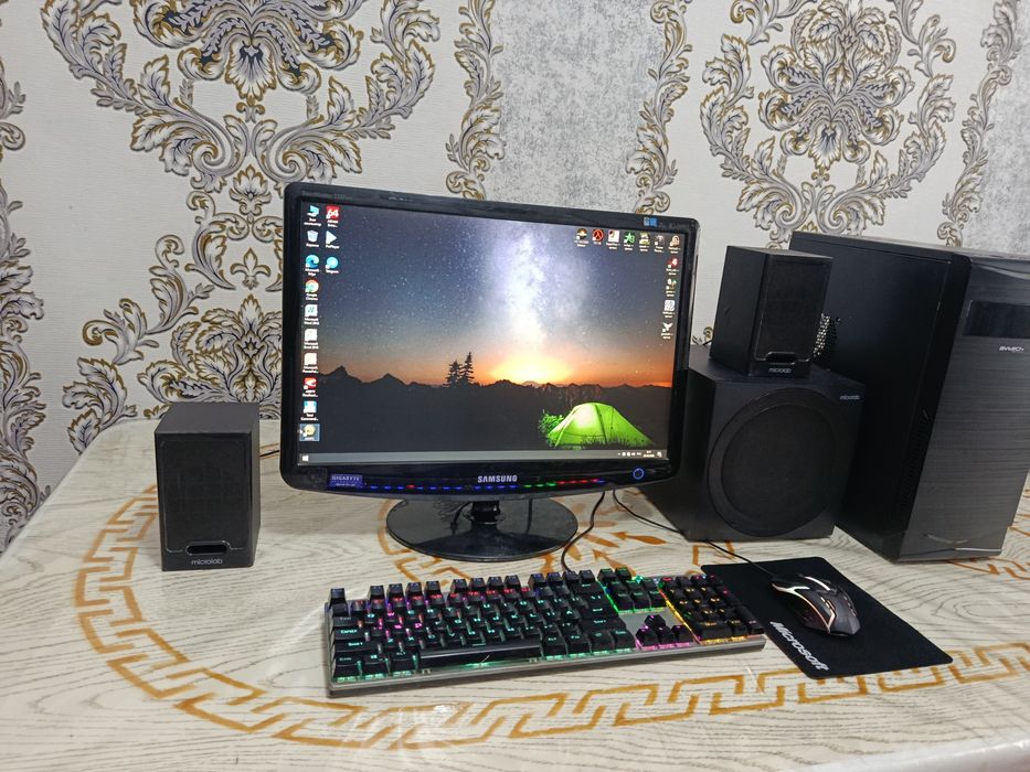 Kompyuter komplekt sotiladi. Xotirasi 1000 GB