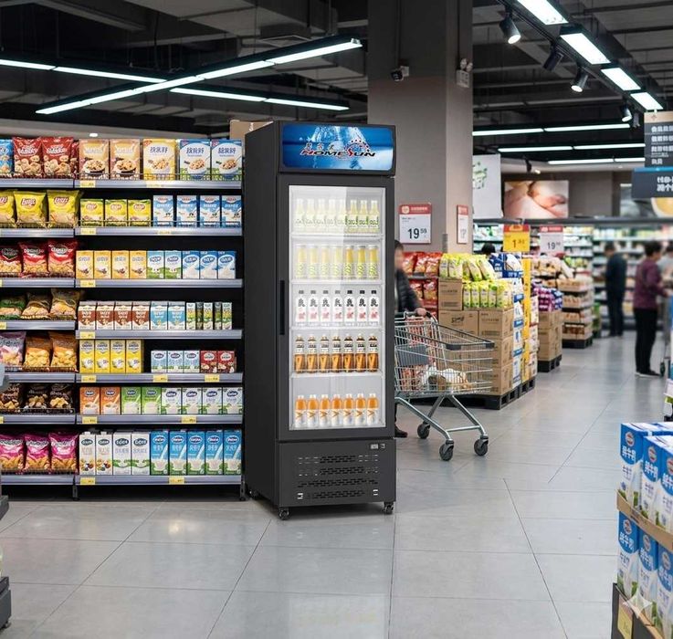 Холодильник в магазин