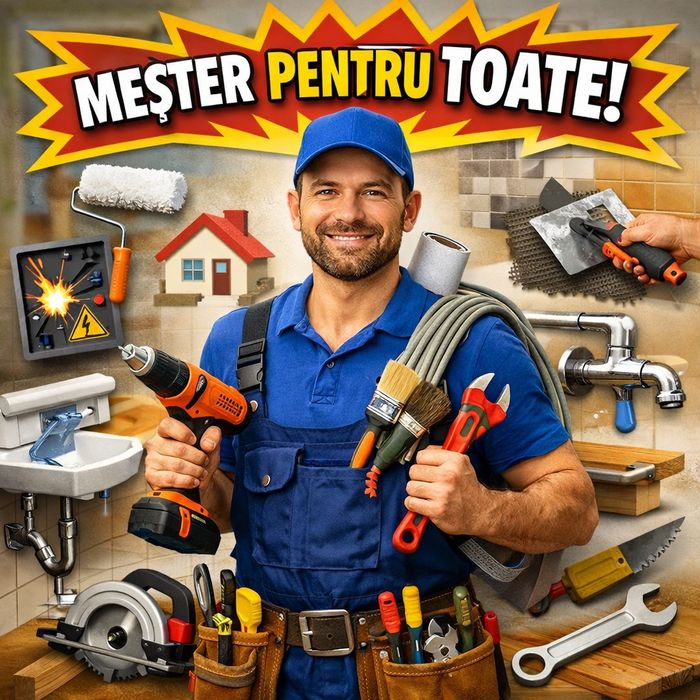 Ofer servicii,Meșter la toate,mici reparatii casnice,ajutor in gospodărie