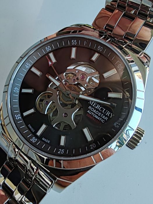Ceas Mercury Road star Automatic Skeleton 42 mm Nou-Nepurtat!