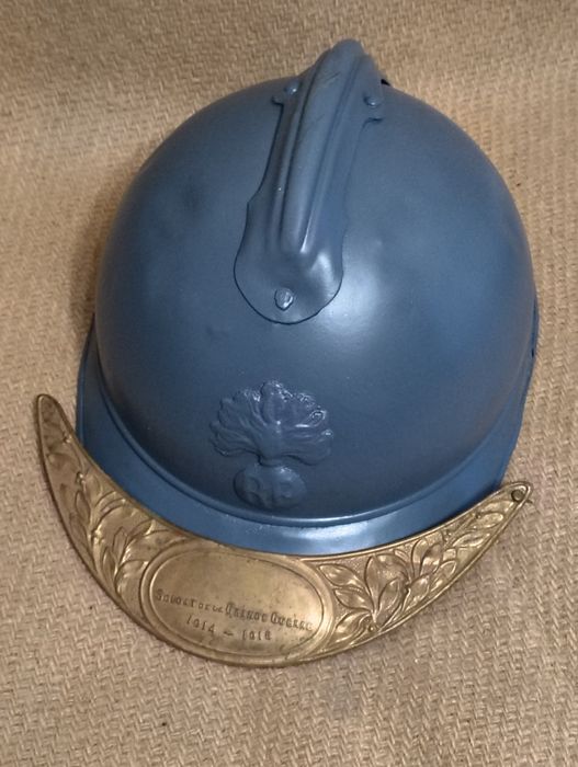 Emblema veteran semn casca Adrian bandama ww1