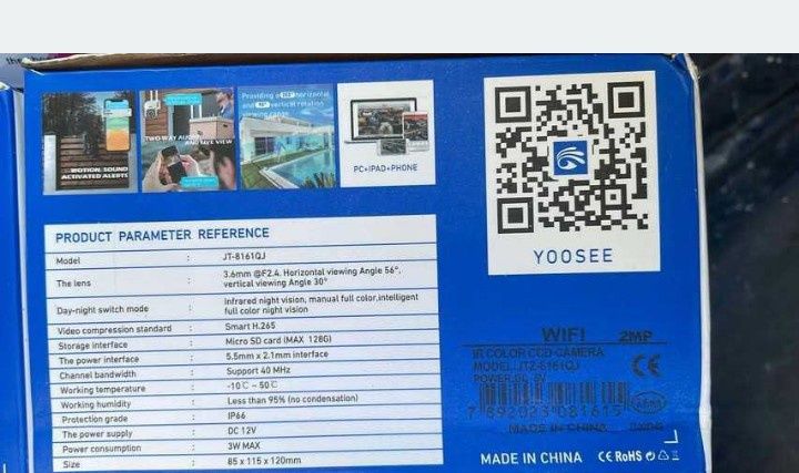 Set 1xCamera de supraveghere JORTAN
Pret: 280 lei
Livrare numai prin O