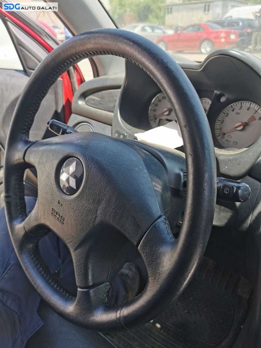 Volan Piele 4 Spite FARA Airbag Mitsubishi Outlander 2003 - 2008 [0618]