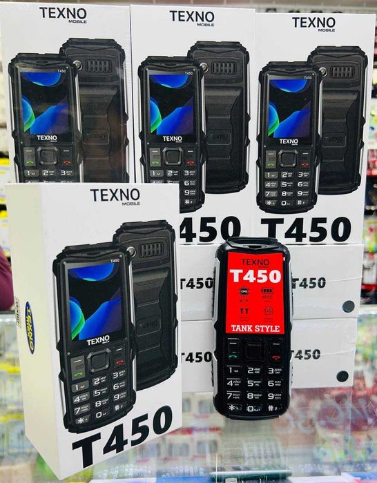 Texno Max T450 (Новый+Гарантия+Скидка) Nokia Knopka New-2025! Tank
