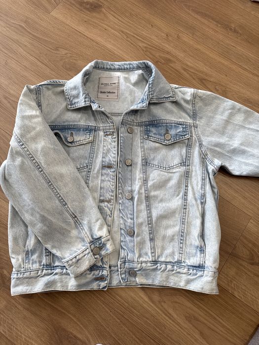 Джинсовая куртка оверсайз