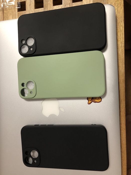 Telefon Iphone 14 PLUS - huse noi - Huse Liquid Soft Silicon Colorate