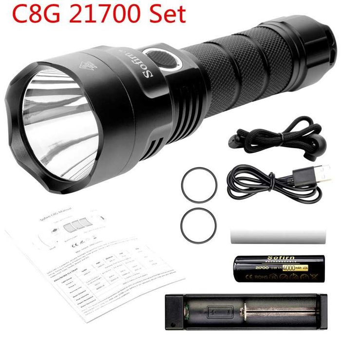Sofirn C8G 2000 Lumeni - set