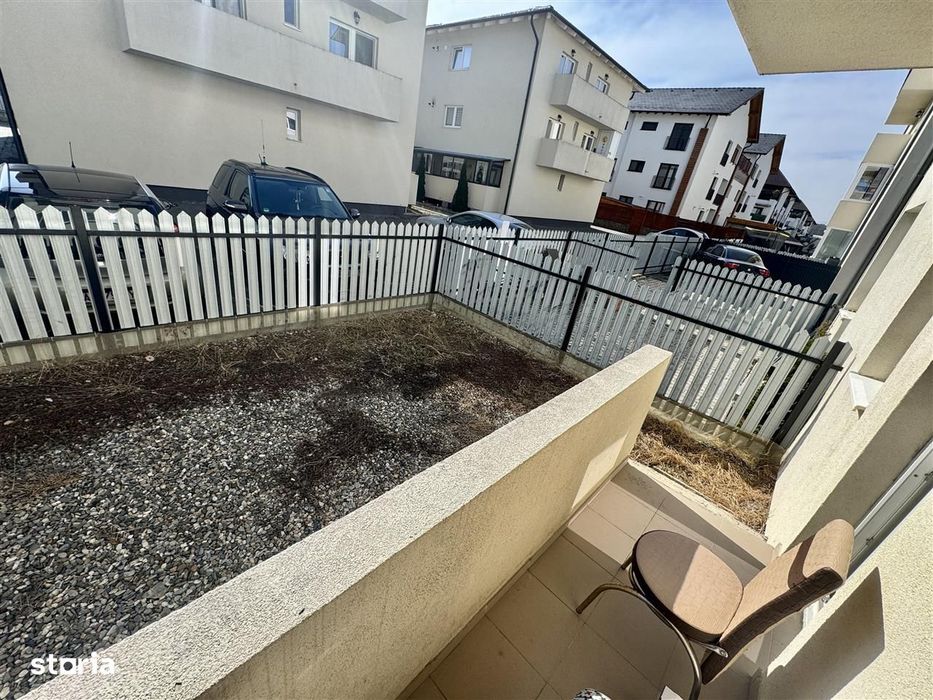 Apartament 2 camere cu grădină - 50 mp utili - mobilat, utilat